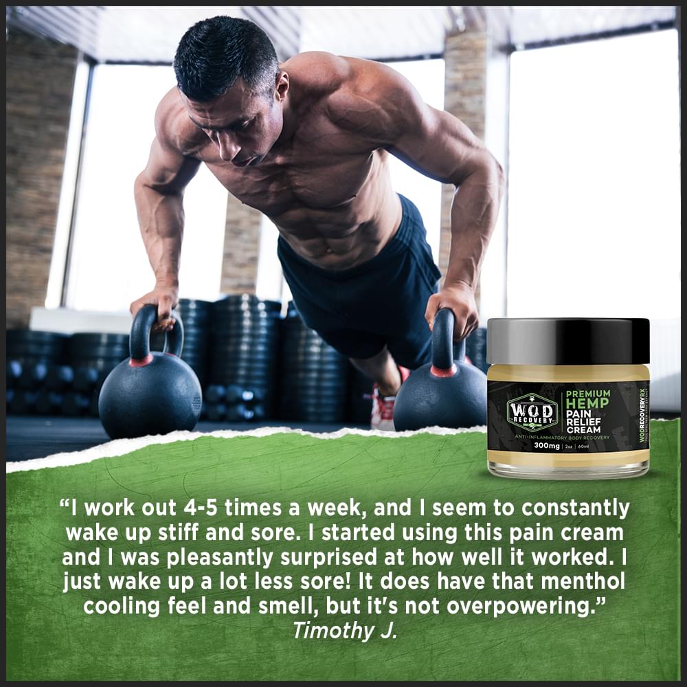 wod recovery rx 300mg pain cream testimonial