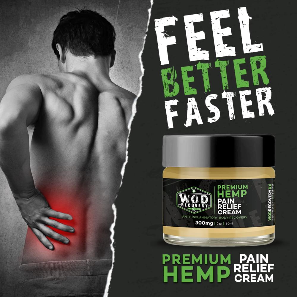 wod recovery rx pain cream body heat